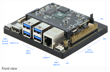 机械图纸 - Synaptics SL1640 评估套件
